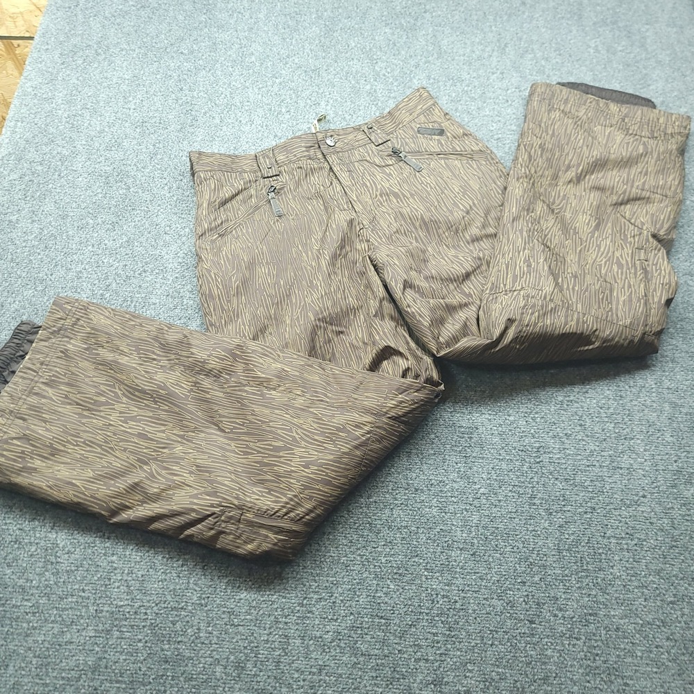 Orage Capacity Ski Pants Mens Medium Brown Camo Insulated Snowboard Snow Pants